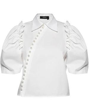 ANOUKI Chemise À Volants - Blanc