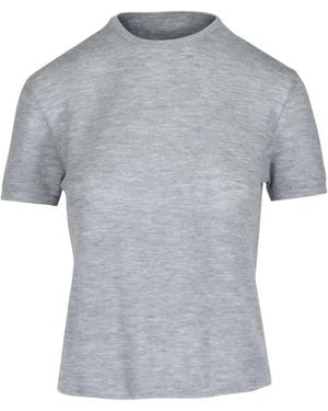 Lisa Yang Ira Short-Sleeve T-Shirt - Grey