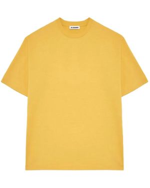 Jil Sander Crew-Neck T-Shirt - Yellow