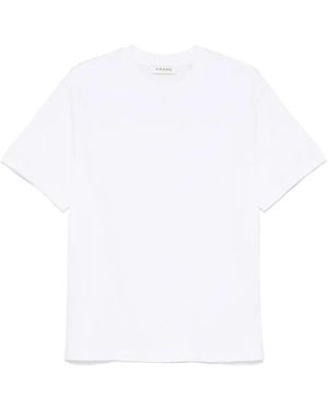 FRAME Klassisches T-Shirt - Weiß