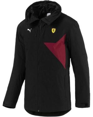 PUMA X Scuderia Ferrari Sf Zip-Up Jacket - Black