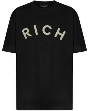John Richmond Logo-Print T-Shirt - Black