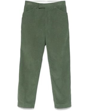 Thom Browne Pinwale Corduroy Trousers - Green