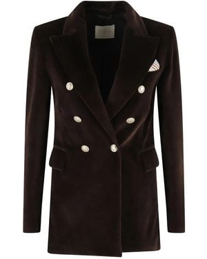 Circolo 1901 Blazer con doble botonadura - Negro