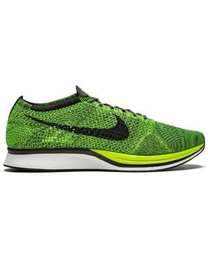Nike 'Flyknit Racer' Sneakers - Grün