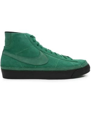 Nike Blazer High Premium Sneakers - Green