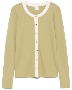 Nanushka Borys Cardigan - Gelb