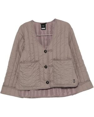 Rains Banja Liner Quilted Jacket - Brown