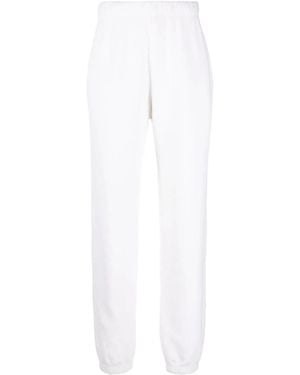 RE/DONE Tapered-Leg Track Trousers - White