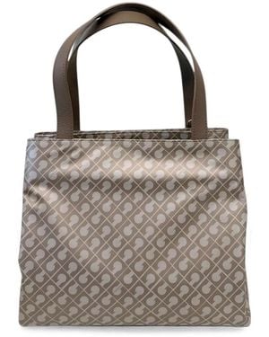 Gherardini Shopper Mit Monogramm-Print - Grau