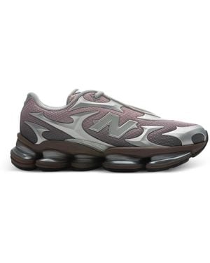 New Balance Abzorb 2000 Metallic-Effect Trainers - Grey