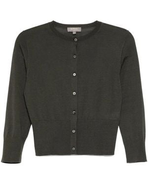 N.Peal Cashmere Cardigan Darcie - Grigio
