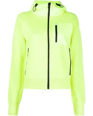 Aztech Mountain Hoodie Met Print - Geel