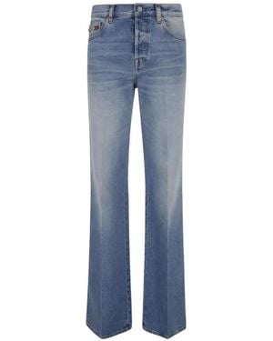 Gucci Horsebit Flared Jeans - Blue