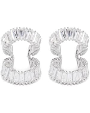 HINA J0724 専用！Ariana Grande クリスタルフープピアス Ariana Grande x Swarovski フープピアス, クリスタル・パール