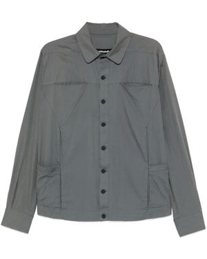 Notrainproof Pleat-Detail Shirt - Gray