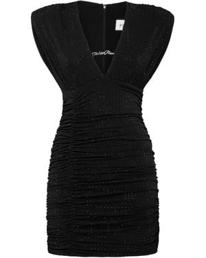 Philipp Plein Jersey Mini Dress - Black