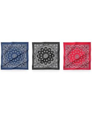 Supreme Hav-A-Hank Bandanas (Set Of 3) - White