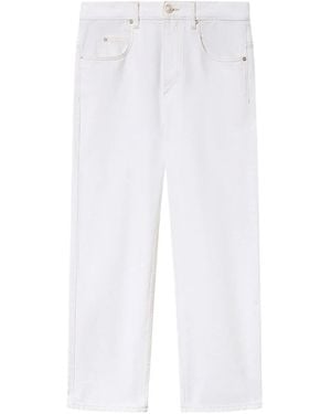 Isabel Marant Gerade Dakota Jeans - Weiß