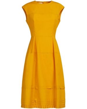 Marni 24Ss Mid Skirt - Yellow