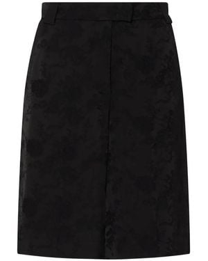 Liu Jo Jacquard Bermuda Shorts - Black