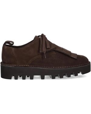 Clarks X Engineered Garments Desert Khan Suede Boots - Brown