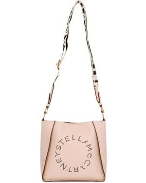 Stella McCartney Borsa A Tracolla Mini Con Dettaglio Cut-Out - Rosa