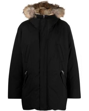 Mackage Edward Fur Hooded Jacket - Black