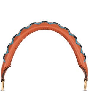 Etro Threading Teather Bag Handle - Brown