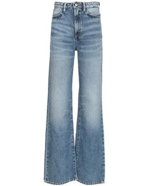 ICON DENIM High-Waisted Five-Pocket Jeans - Blue