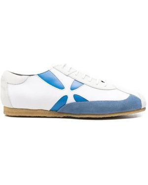 STEFAN COOKE Flower-Detail Trainers - Blue