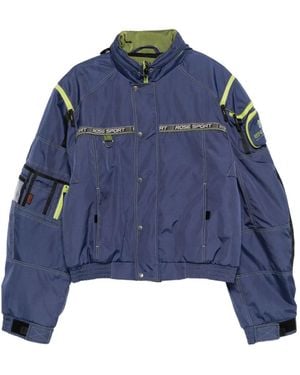 Martine Rose Multi-Pocket Bomber Jacket - Blue