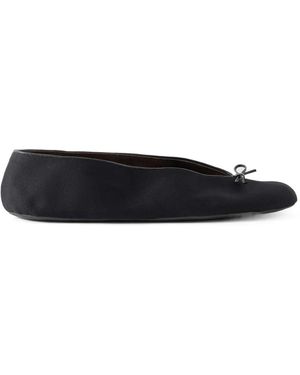 The Row Fay Ballerinas - Schwarz