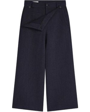 Dries Van Noten セーラーパンツ - ブルー