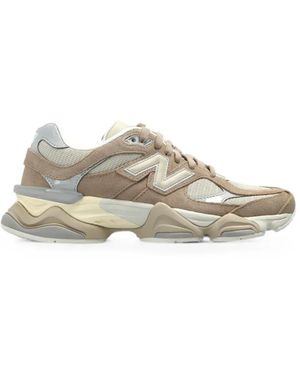 New Balance Mesh-Panelled Trainers - White
