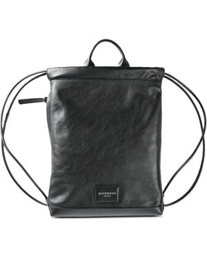 Givenchy Sac À Dos Antigona Stamped Médium À Lien De Resserrage - Noir
