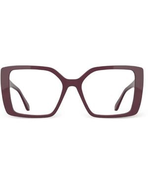 KARL LAGERFELD Brille Mit Butterfly-Gestell - Rot