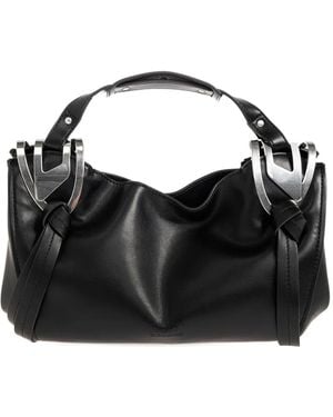DIESEL Knot-D Shoulder Bag - Black