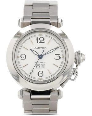 Cartier 2000S Pasha 35Mm Watch - Gray