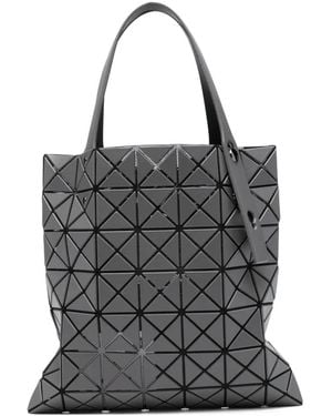 Issey Miyake Geometric-Pattern Tote Bag - Black