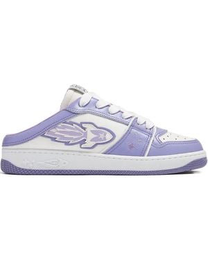 ENTERPRISE JAPAN Ej Egg Rocket Star-Logo Slip-On Trainers - White