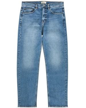 FRAME Cotton Slim-Fite Jeans - Blue