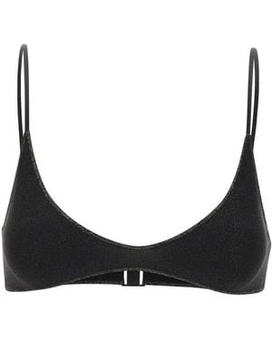 MC2 Saint Barth Paloma Bikinitop Met Lurex-Effect - Zwart
