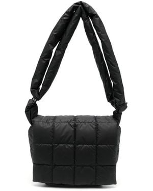VEE COLLECTIVE Padded Crossbody Bag - Black