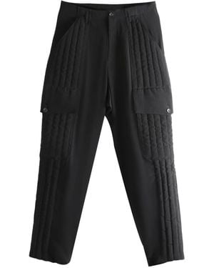 Yohji Yamamoto Cargo Trapuntati - Nero
