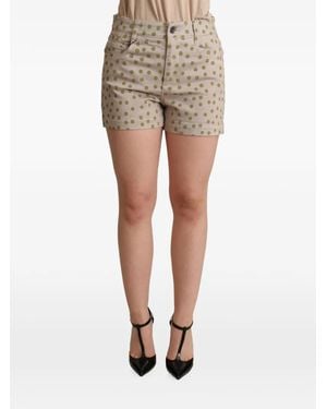 Dolce & Gabbana Shorts Con Motivo De Lunares - Neutro