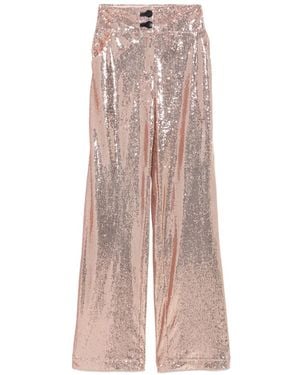 MITILIANE COUTURE Sequined Trousers - Pink