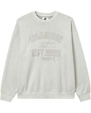 Izzue Logo-Embroidered Sweatshirt - White