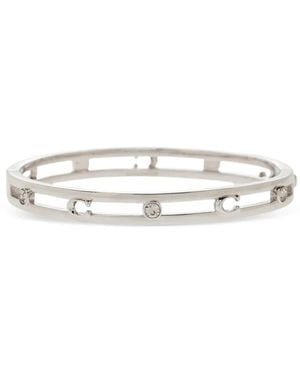 COACH Logo Crystal Bracelet - White