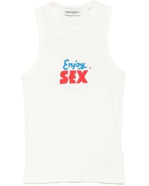 Carne Bollente Enjoy Tank Top - White
